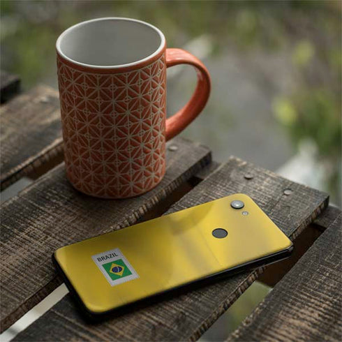 Brazil Soccer Flag Google Pixel 3a XL Skin